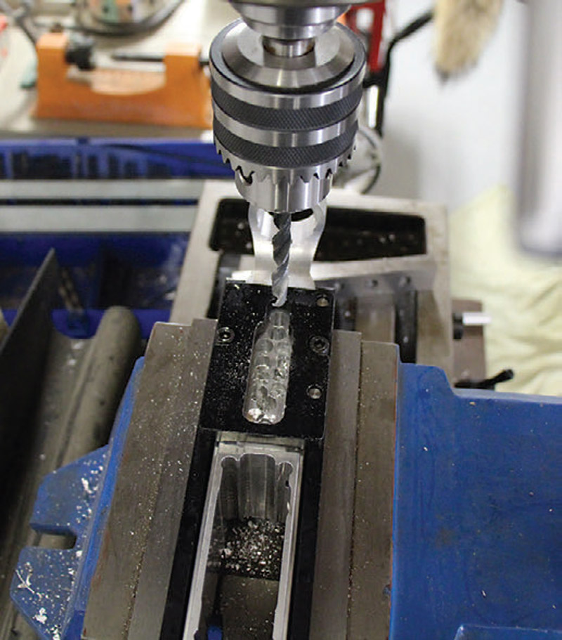 Roughing-out-bulk-of-material-with-a-drill-makes-milling-with-end-mill-easier