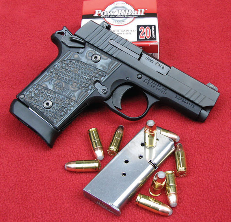 Subcompact-P938-9x19mm-pistol-with-Pow’R-Ball-ammo-exceeded-1,300-fps