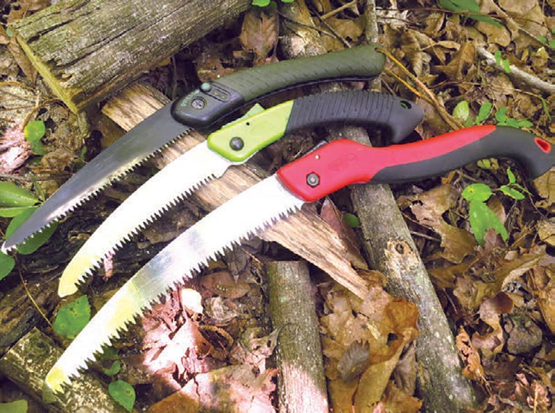 Top-to-bottom-Bahco-Laplander-Saw,-Dollar-General-Saw,-and-Corona-Razor-Tooth-Saw-are-formidable-tools-for-any-outdoor-adventure