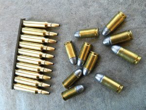 homemade-.223-rounds-with-bullets-made-from-fired-.22-Long-Rifle-cases-and-9mm-reloads-with-lead-bullets