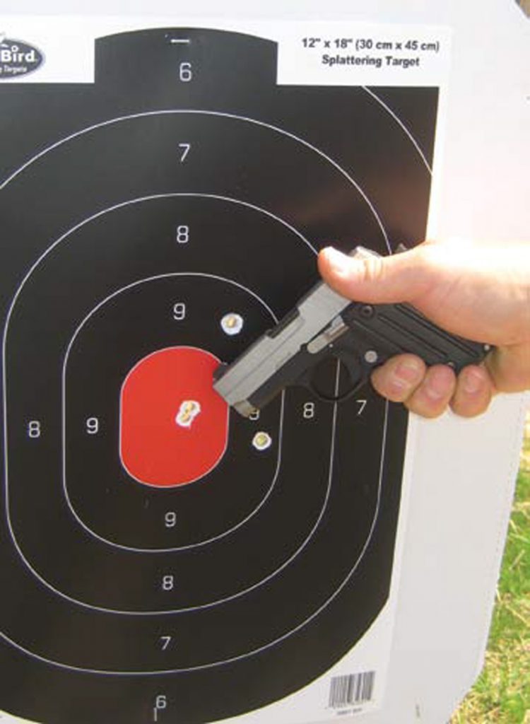 Ability-to-center-punch-targets-even-when-firing-multiple-rounds-in-quick-succession