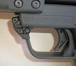 Ambidextrous-slide-action-release-is-located-on-both-sides-forward-of-trigger-guard