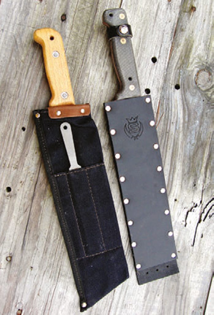 Martindale-sheath-(left)-is-very-basic-and-does-not-incorporate-a-strap-to-secure-the-blade
