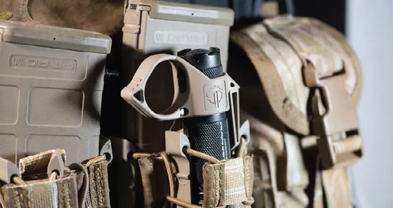 Rigid-ring-allows-fast,-reliable-indexing-and-deployment-of-flashlight-from-a-pocket-or-pouch