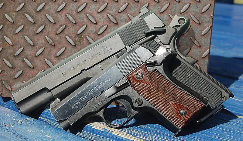 While-author-is-a-fan-of-all-things-Colt,-he-prefers-to-carry-a-5-inch-Government-Model-instead-of-its-380-ACP-little-brother