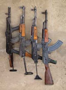 Four-commonly-encountered-Helmand-AK-variants,-left-to-right