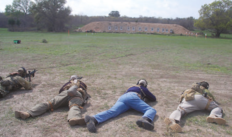 Relay-shoots-Zero-Drill-at-The-Quinn-Ranch-in-Brady,-Texas