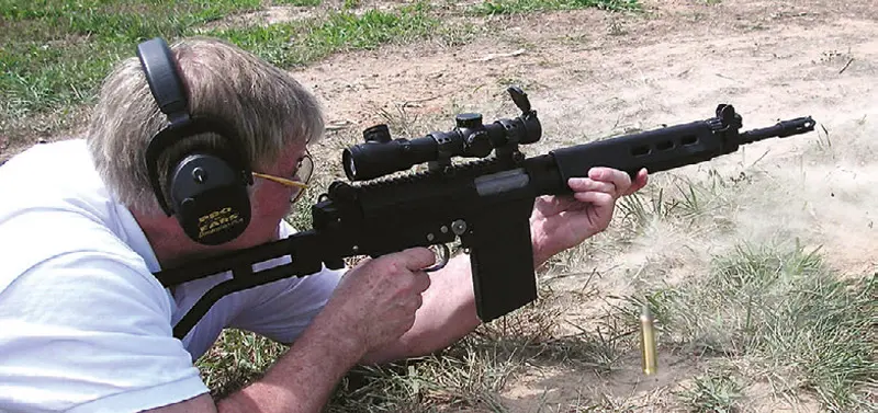 Thompson’s-favorite-FAL-is-this-DSA-Para-model-with-Leupold-scope