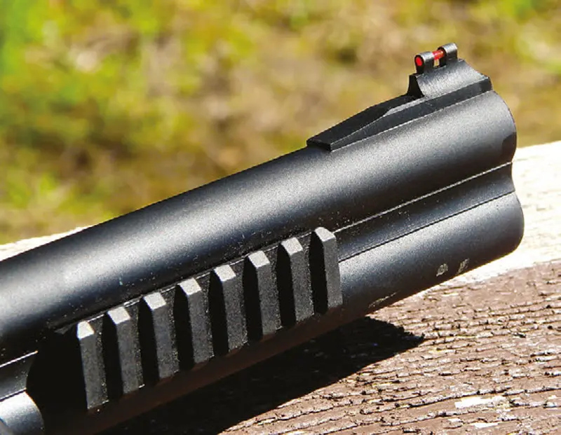 Close-up-of-fiber-optic-tube-in-HS12’s-front-sight-and-side-Picatinny-rail